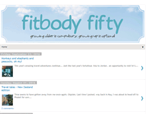 Tablet Screenshot of fitbodyfifty.com